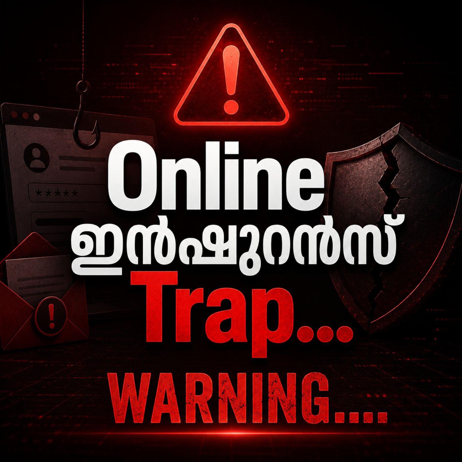 🚨 ഓൺലൈൻ ഇൻഷുറൻസ് ട്രാപ്പ്: കുറഞ്ഞ പ്രീമിയത്തിന്റെ പേരിൽ ചതിക്കുഴിയിൽ വീഴരുത്!